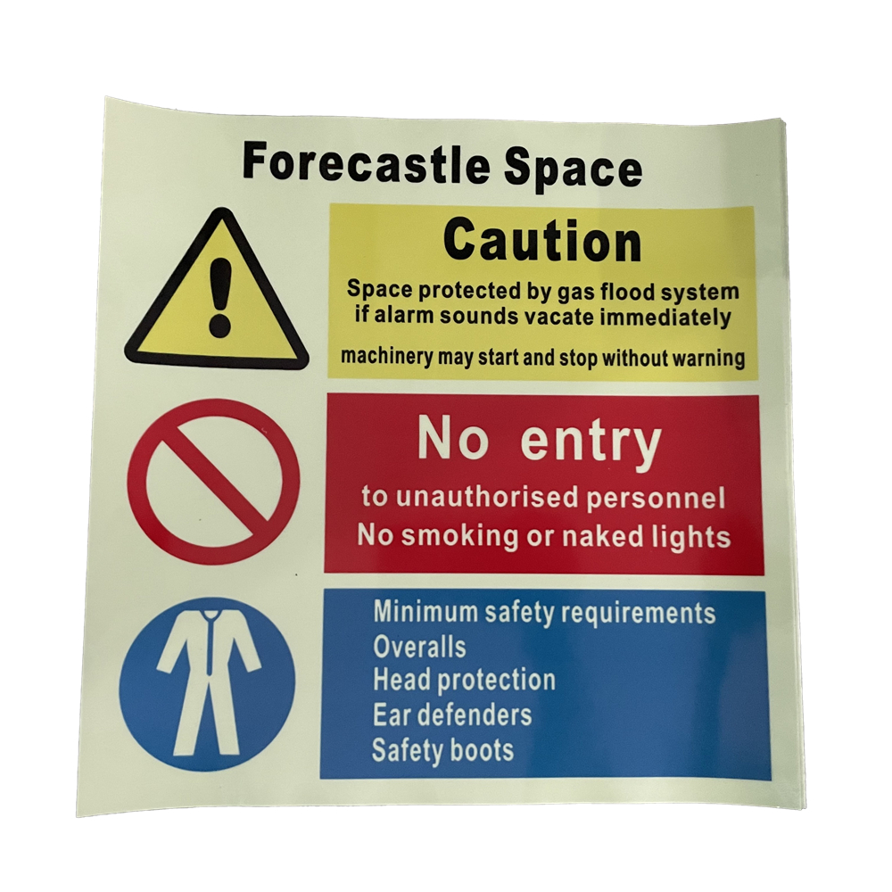 Photoluminescent IMO Sign -Customized services-GITD-IMO Series