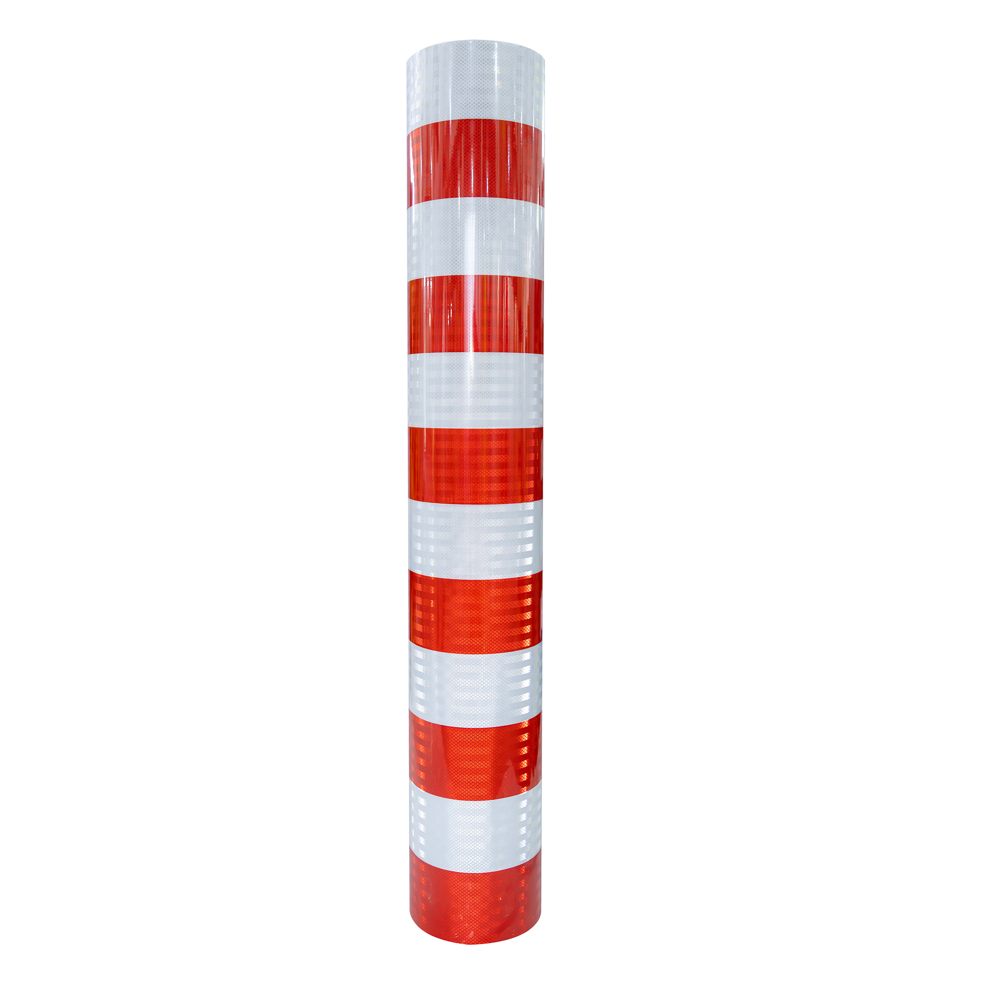 Red-White Straight/Twill grain EGP Engineering Grade Prismatic reflective sheeting (Eco)- H1000 Series