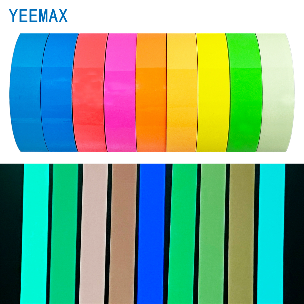 Self Adhesive PET Photoluminescent Tape-Bule light Series