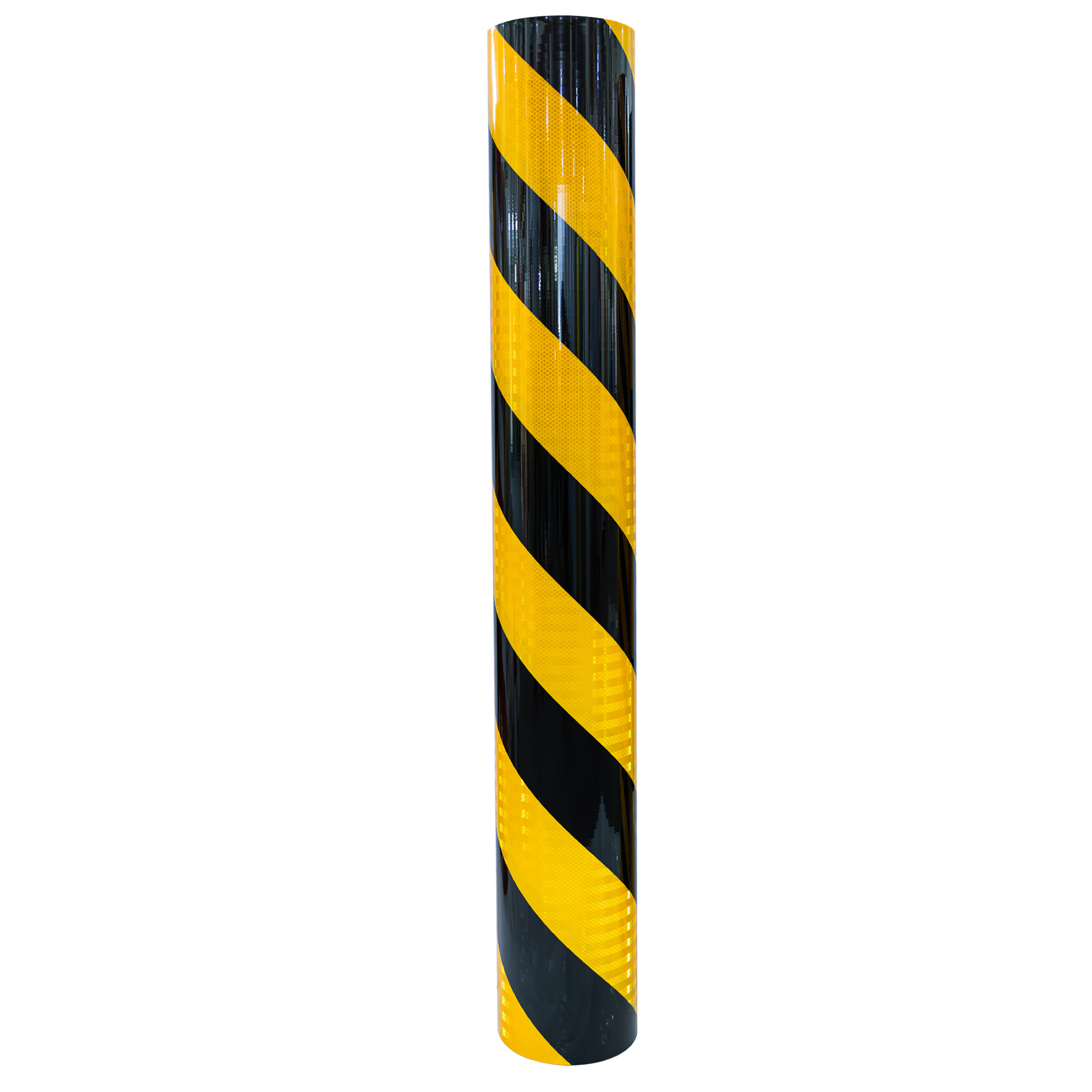 Yellow-Black Straight/Twill grain EGP Engineering Grade Prismatic reflective sheeting (Eco)- H1000 Series