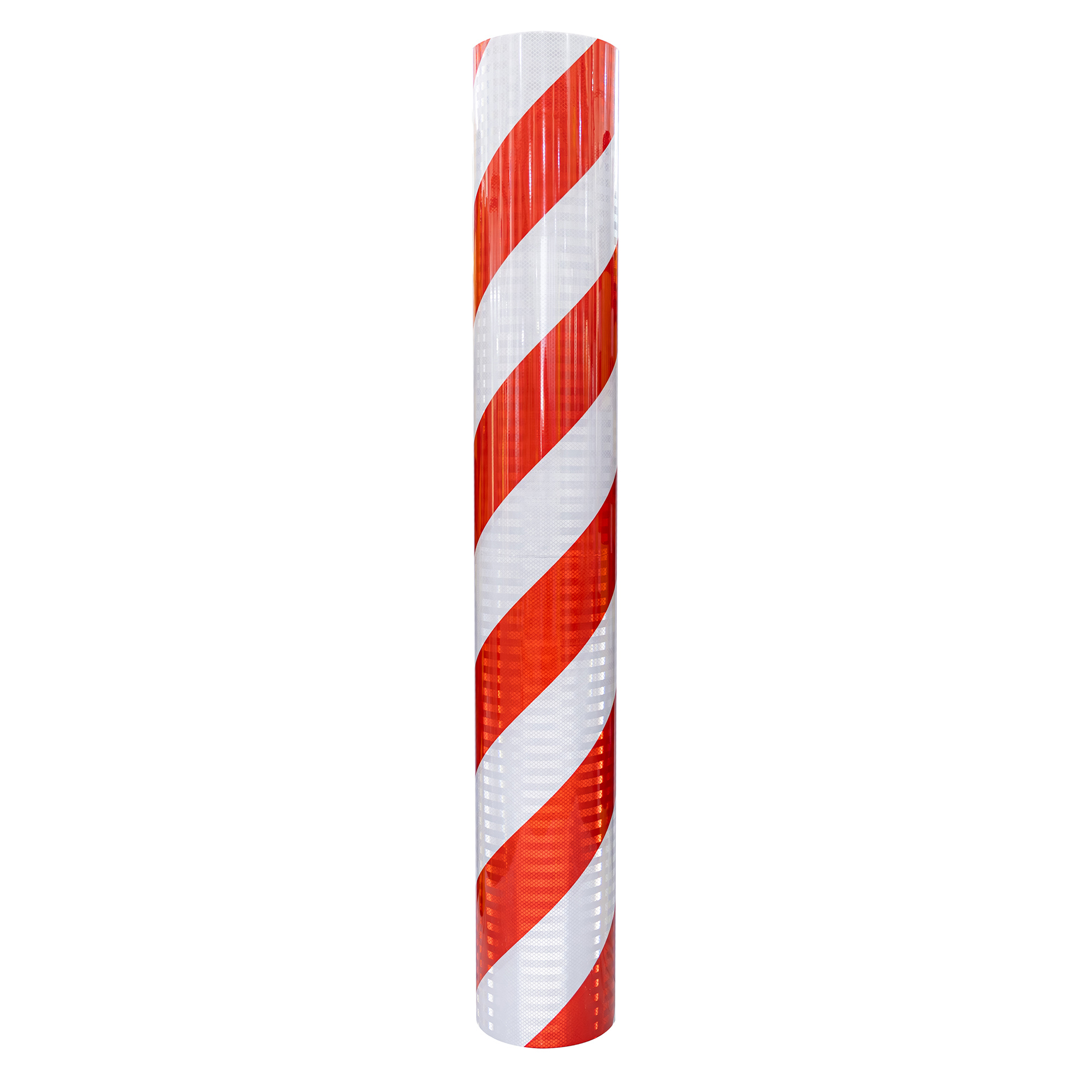 Red-White Straight/Twill grain EGP Engineering Grade Prismatic reflective sheeting (Eco)- H1000 Series