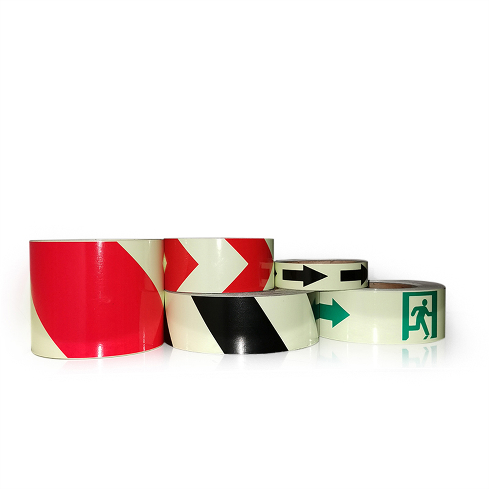 Self Adhesive PET Photoluminescent Tape- Exit sign Arrow