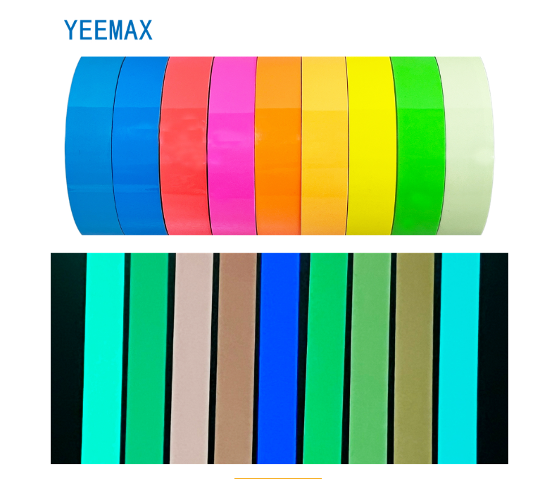 Self Adhesive PET Photoluminescent Tape – Blue Light Series: Your Go-To Solution for Glow-in-the-Dark Safety & Style