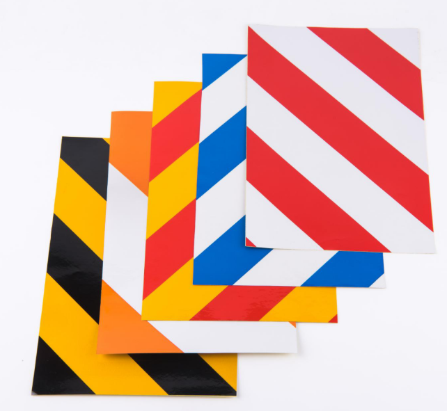 What Is Double Color Straight   Twill Grain Advertising Grade Reflective Sheeting  G3000 Series