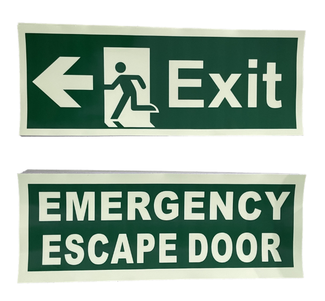 Photoluminescent IMO Sign - Customized Services - GITD-IMO Series: A Must-Have Solution for Safety and Visibility